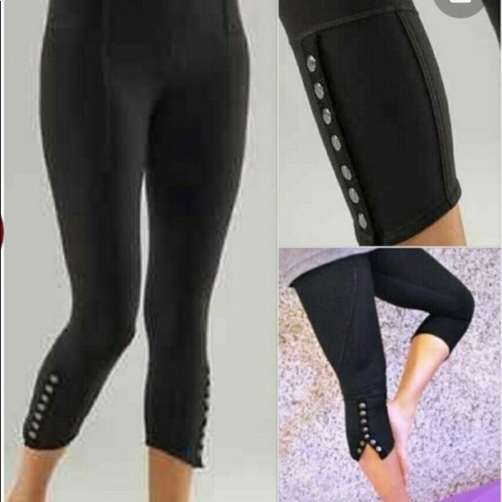 Lululemon snap me up crop pant. Size 6 guc